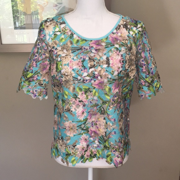 Dee Hutton Tops - Dee Hutton Floral Blouse